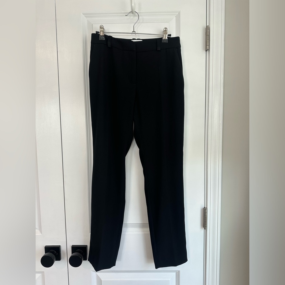 Claudie Pierlot Women’s Poulin Slim Mid-Rise Trousers Black Size 36/4